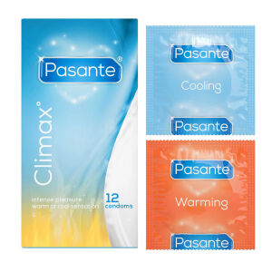 Pasante Climax охолоджуючі та зігріваючі презервативи 12 шт - 74385011