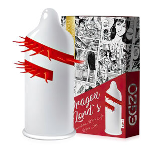 Презерватив з виступами EGZO Dragon Lords - 70856021