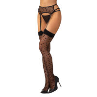 Obsessive Isinne панчохи з вбудованим поясом S/M/L - 71700838 - 5