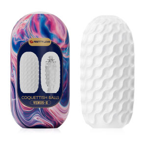 Еластичний мастурбатор для чоловіків з горбками 13 см - 73200690