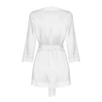 Обсесив Веддя білий пеньюар з мереживом весільна білизна - 71634333 - 7