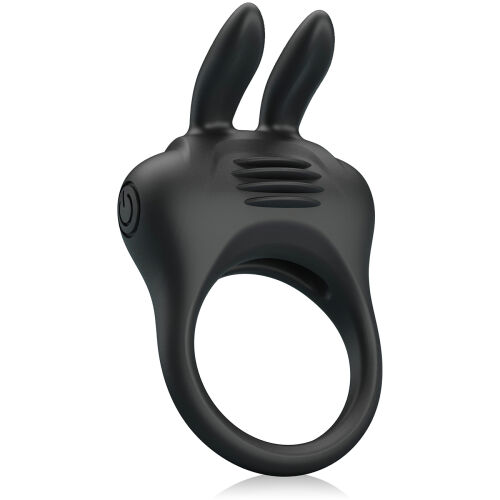 Вібруюче ерекційне кільце кролик - підсилює ерекцію і пестить клітор - 74739576