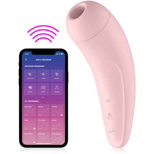 SATISFYER CURVY 2 + -ВСАСЫВАЮЩИЙ ВИБРИРУЮЩИЙ КЛИТОРАЛЬНЫЙ МАССАЖЕР, УПРАВЛЯЕМЫЙ ПРИЛОЖЕНИЕМ - 73388995