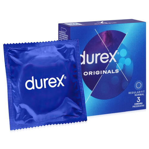 Durex Originals класичні латексні презервативи 3 штуки - 72848307