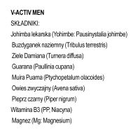 Дієтична добавка для чоловічої потенції V-Activ for Men - 20 капсул - 3