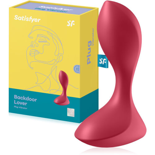 Satisfyer Backdoor Lover - вібратор анальний з вібрацією, анальний плаг 12 функцій - 73037326