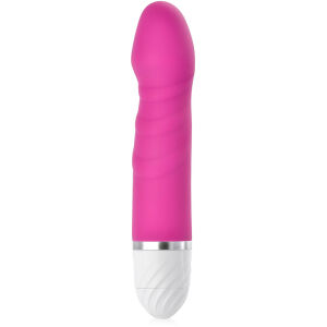 СИЛИКОНОВЫЙ ВИБРАТОР G-SPOT С КАНАВКАМИ – 79307721