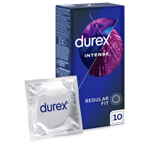 Презервативи Durex Intense з виступами та спеціальним лубрикантом 10 шт - 78236317