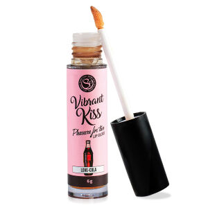 Vibrant Kiss Cola смаковий блиск для губ вібратор у рідині - 77178575