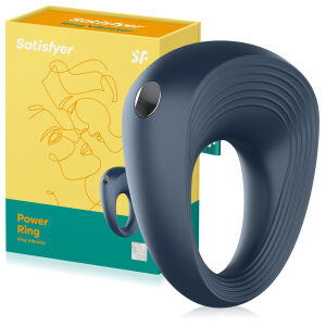 Satisfyer power ring - вібраційне ерекційне кільце для пар - 72832108