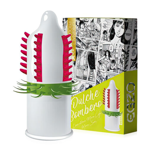 Презерватив з виступами EGZO Dulche Bombero - 74677958