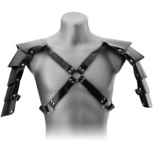 МУЖСКОЕ ЭРОТИЧЕСКОЕ БЕЛЬЕ BDSM ARMOR КОЖАНЫЙ НАГРУДНЫЙ РЕМЕНЬ-72431838