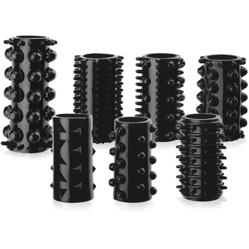 НАБОР С 7 СТИМУЛИРУЮЩИХ НАКЛАДОК НА ПЕНИС НЕВЕРОЯТНЫЕ ОЩУЩЕНИЯ – 70139578