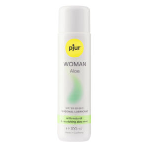 Лубрикант на водній основі з алое Pjur Woman Aloe 100 мл - 73465877
