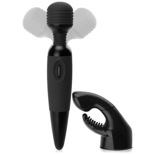 ИНТИМНЫЙ СЕКС-МАССАЖЕР + ДОПОЛНИТЕЛЬНЫЙ НАКОНЕЧНИК - 73074487