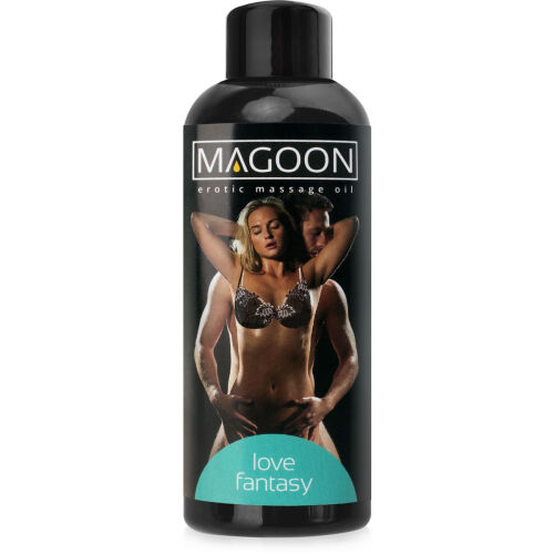 MAGOON LOVE FANTASY 100 ML - МАСЛО ДЛЯ ЭРОТИЧЕСКОГО МАССАЖА С ЧУВСТВЕННЫМ АРОМАТОМ С МАСЛОМ ЖОЖОБА - 71738126