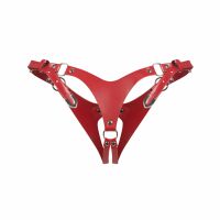 Obsessive Inferro червоні стринги з відкритим доступом - 72500255 - 2