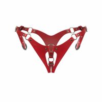 Obsessive Inferro червоні стринги з відкритим доступом - 72500255 - 3