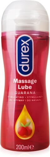 DUREX PLAY MASSAGE STIMULANT - СТИМУЛИРУЮЩИЙ Ч ГУАРАНОЙ 200МЛ - 72665940