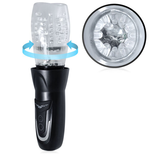 Обертальний поступальний мастурбатор для чоловіків 100 функцій - 73712973