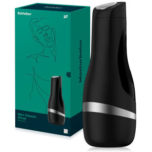 SATISFYER MEN CLASSIC-МАСТУРБАТОР ДЛЯ СТИМУЛЯЦИИ ВСЕГО ПЕНИСА С КИБЕР - КАРТРИДЖЕМ И ЭФФЕКТОМ ВСАСЫВАНИЯ-79585720