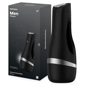 SATISFYER MEN CLASSIC-МАСТУРБАТОР ДЛЯ СТИМУЛЯЦИИ ВСЕГО ПЕНИСА С КИБЕР - КАРТРИДЖЕМ И ЭФФЕКТОМ ВСАСЫВАНИЯ-79585720