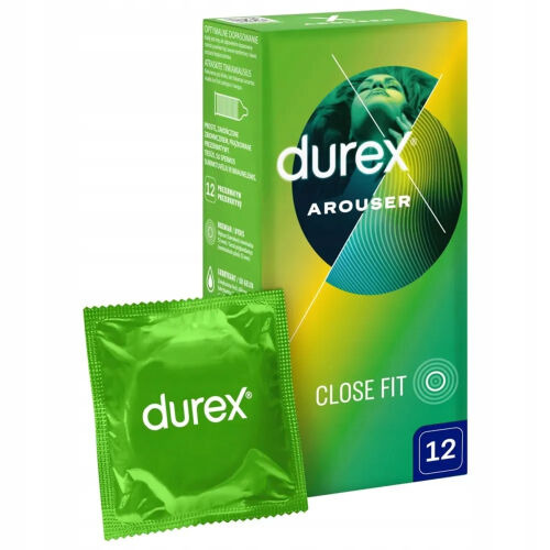 Презервативи Durex Arouser з ребристою поверхнею для незабутніх відчуттів - 76693375