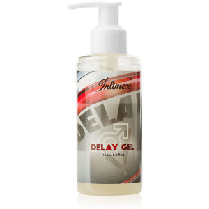 INTIMECO „DELAY GEL” 150мл –  УВЛАЖНЯЮЩИЙ ГЕЛЬ АНЕСТЕЗИРУЮЩИЙ ПЕНИС - INT 1023