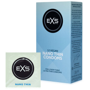Тонкі презервативи 0,05 мм EXS NANO THIN 12 шт. - 76503787