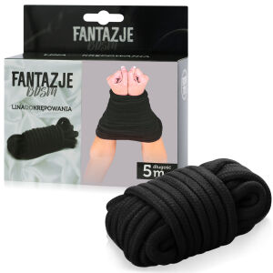 Міцна мотузка для бондажу BDSM 100% бавовна 5м - 77077818