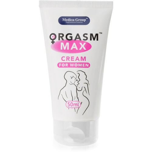 ORGASM MAX CREAM ДЛЯ ЖЕНЩИН - ОБЛЕГЧАЕТ ДОСТИЖЕНИЕ ОРГАЗМА - 50 мл - 75187200