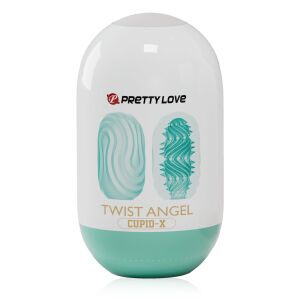 Еластичний гелевий мастурбатор з виступами для чоловіків 9 см - 76305446