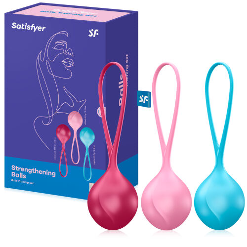 Satisfyer кульки гейші для тренування м'язів Кегеля - 79559290