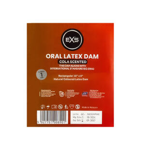 EXS ORAL LATEX DAM COLA