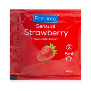 Pasante Sensual лубрикант полуничний гель 5 мл - 77987265