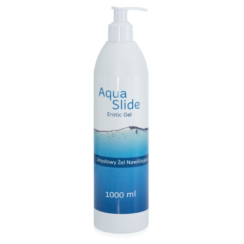 Aqua Slide Erotic Gel лубрикант водний гель інтимний 1000 мл - 78771511