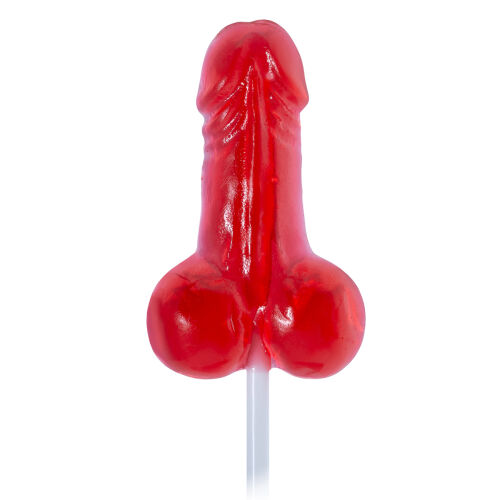 Клубничний льодяник у формі пеніса, кумедний подарунок - 79004799