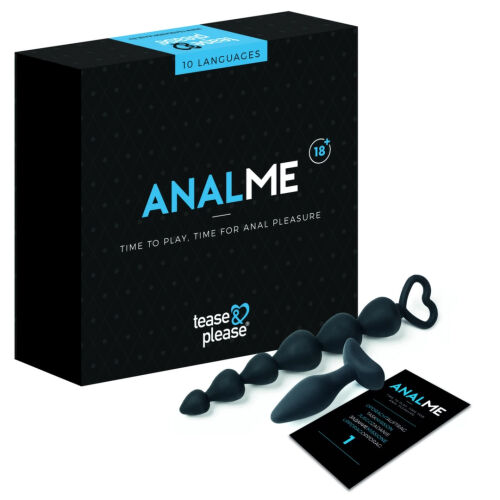 Анальний набір для пар еротична гра пробка + намистини - 74020151