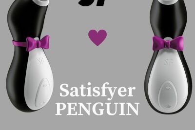 Satisfyer Penguin - бестселер серед повітряних масажерів клітора!